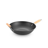 ASDA George Home Spun Steel Wok 35cm- Buy online at McGrocer