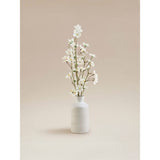 George Home white artificial blossom vase 50cm - British product