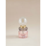 George Home multicoloured ribbed glass lamp 23cm (British brand)