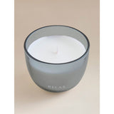 George Home grey wellness candle with wooden lid - British product