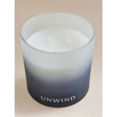 George Home Wellness Unwind Ombre candle extra large, imported from the UK
