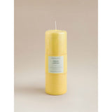 ASDA George Home Fresh Lemon Core Pillar Candle- Buy online at McGrocer