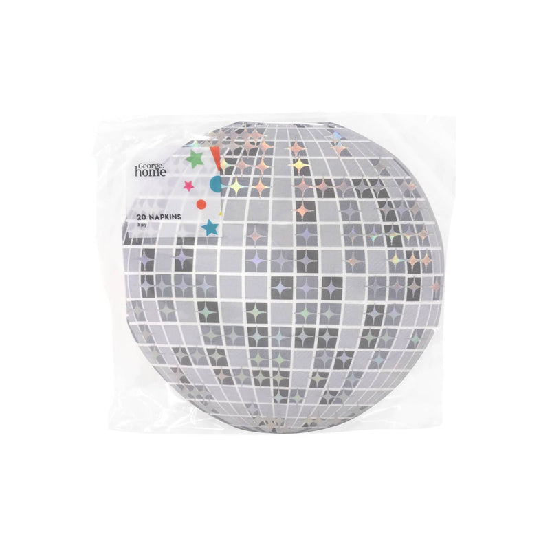 George Home disco ball napkins 20-pack - British product
