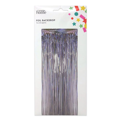 ASDA George Home Foil Decorative Backdrop 1 x 2m- Buy online at McGrocer
