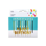 ASDA George Home Happy Birthday Letter Candles 25 Pack- Buy online at McGrocer
