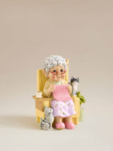 ASDA George Home Grandma with Cats Gnome 15 x 13.5 x 18.5cm- Buy online at McGrocer
