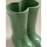 George Home green wellie-shaped planter large - British product
