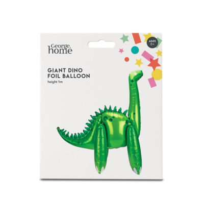 George Home giant dino foil balloon 1m - British product