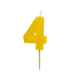 George Home number candle 4 - British product