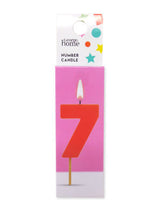 ASDA George Home Number 7 Candle Pink 43 x 30 x 7 mm- Buy online at McGrocer