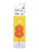 ASDA George Home Number Candle 8 British Shaped Candle- Buy online at McGrocer
