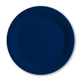 George Home navy paper plates pack of 12, UK version