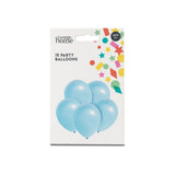 George Home light blue party balloons 15 pack, imported from the UK