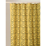 ASDA George Home Yellow Lucky Charm Smiles Shower Curtain 180 x 180 cm- Buy online at McGrocer