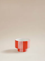 ASDA George Home Glossy Red & Pink Plant Pot 18.5x13.4cm- Buy online at McGrocer