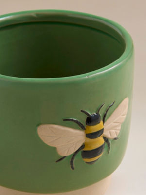 George Home bee planter 14.2x13.6x12.3cm, imported from the UK