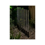 Solar bubble stake lights set of 8 multicoloured, UK version