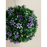 purple lily topiary ball 29cm, UK version