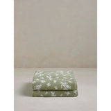Stacey Solomon green spring guest towels set of 2, imported from the UK