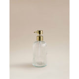 ASDA George Home Subtle Opulence Ribbed Glass Soap Dispenser- Buy online at McGrocer
