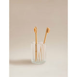ASDA George Home Subtle Opulence Ribbed Glass Tumbler 8 x 8 x 10cm- Buy online at McGrocer