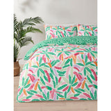 George Home Tropical Parrot duvet set double - British product