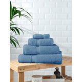 ASDA Blue Chambray Super Soft Cotton Hand Towel- Buy online at McGrocer