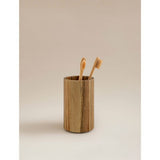 ASDA George Home Dark Wood Dark Garden Bathroom Tumbler 7.5x7.5x12cm- Buy online at McGrocer