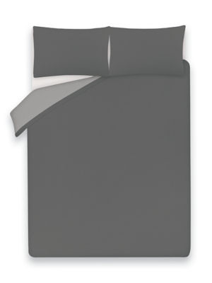 George Home reversible textured double duvet set, UK version