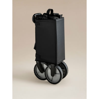 Xplor black folding wagon, imported from the UK