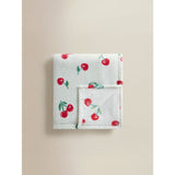 ASDA George Home Green Cherry Fleece Blanket 120 x 150cm- Buy online at McGrocer