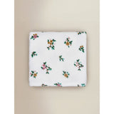 ASDA Cream Floral Fleece Blanket 120 x 150cm- Buy online at McGrocer
