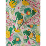 George Home easycare duvet set tropical fruit Double (British brand)