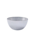 Silver glass cereal bowl 15cm, imported from the UK
