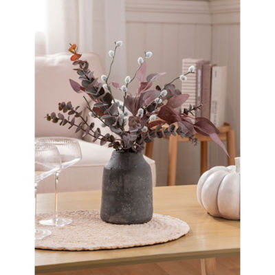 Stacey Solomon faux plant burgundy 54.6 cm, UK version