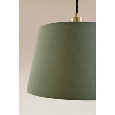 George Home linen-effect chimney shade 19x30x30 cm, UK version