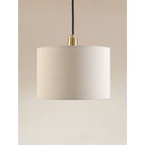 ASDA George Home Linen-Effect Cylinder Shade Lampshade 20 x 30 x 30 cm- Buy online at McGrocer
