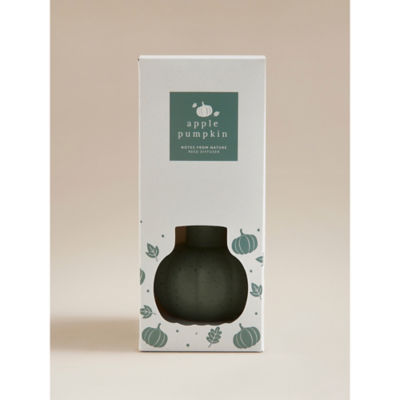 Green ceramic pumpkin diffuser 10x10x20cm, imported from the UK