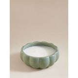 George Home green large ceramic apple pie candle, UK version