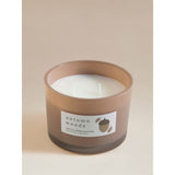 Acorn Wooden Lid Candle, spiced scent - imported from the UK