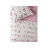 George Home painted bows duvet set single, imported from the UK
