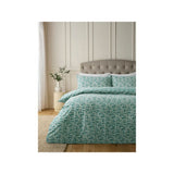 ASDA Green & White Ditsy Floral Easycare Polycotton Duvet Set King- Buy online at McGrocer