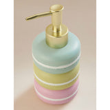 George Home soap dispenser stacked macaroon 7.5cm (British brand)