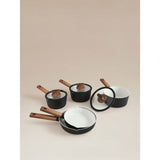 ASDA Black Simplicity 5 Piece Pan Set- Buy online at McGrocer