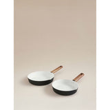 ASDA Black Simplicity 2 Piece Frying Pan Set- Buy online at McGrocer
