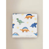 ASDA Dinosaur Sherpa Blanket 70cm x 100cm- Buy online at McGrocer