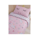 ASDA Unicorn Reversible Toddler Duvet Set with 3D Pillowcase 120 x 150cm- Buy online at McGrocer