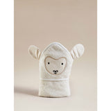 ASDA Farm Life Cream Sheep Cotton Hooded Towel 75 x 75cm- Buy online at McGrocer
