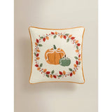 George Home Natural Pumpkin Bow cushion 45x45 cm (British brand)