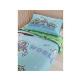 ASDA Disney Toy Story Aliens Blue Toddler Duvet Set 120 x 150cm- Buy online at McGrocer